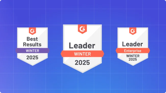 G2 Leader badges
