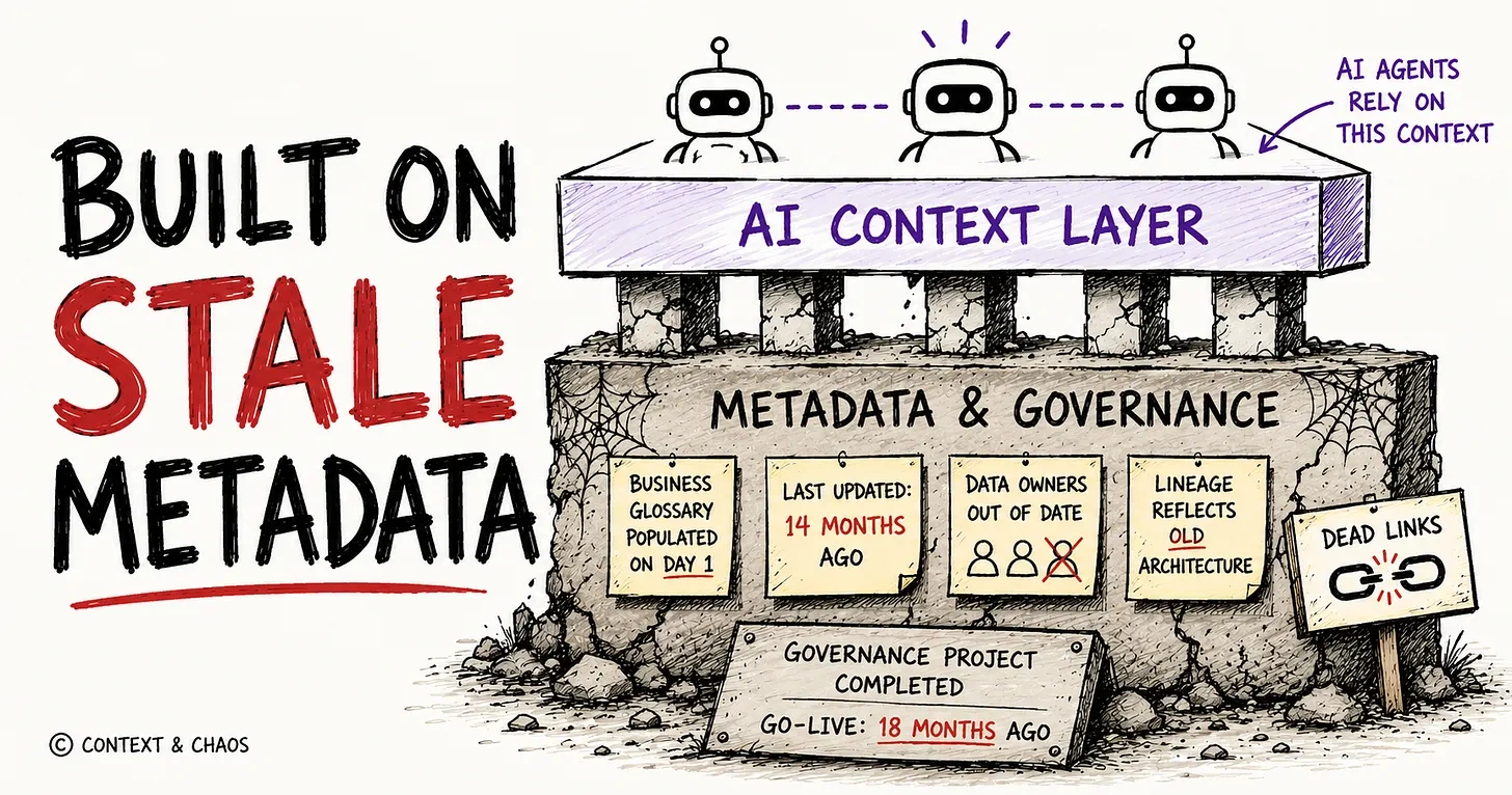 Your AI Context Layer Is Being Built on Stale Metadata
