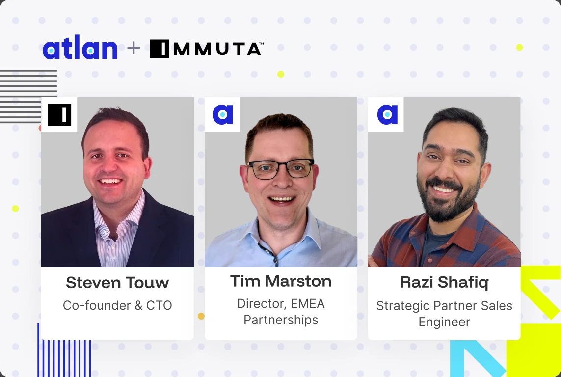 Atlan + Immuta: Context-Aware Security for AI Agents