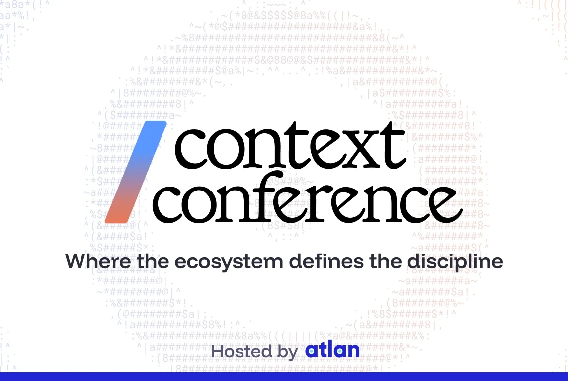 Context Conference — where the ecosystem defines the discipline